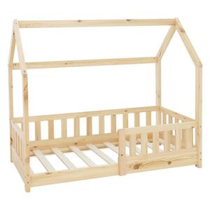 ML-DESIGN DĚTSKÁ POSTEL se střechou 70x140 cm přírodní obraz