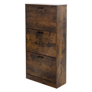 ML-DESIGN SKŘÍŇ NA BOTY pro 18 párů bot, tmavě hnědá, 60x24x120, 5 cm obraz