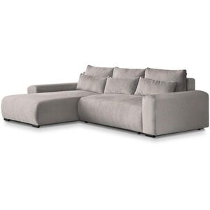 Beautysofa ROHOVÁ rozkládací pohovka Benny cappuccino, levá obraz