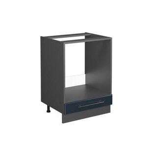 Vicco SKŘÍŇKA NA VESTAVĚNOU TROUBU Fame-Line Tmavě modrá s vysokým leskem 60 cm bez pracovní desky obraz