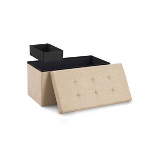 Blumtal SEDACÍ LAVICE 76/38/38 cm + box navíc, bežová obraz