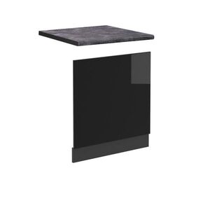 Vicco PŘEDNÍ PANEL R-Line Černý vysoký lesk 60 cm , PD Antracit obraz