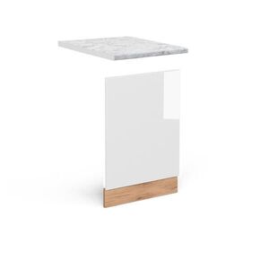 Vicco PŘEDNÍ PANEL R-Line Bílá vysoký lesk 45 cm , PD Mramor obraz