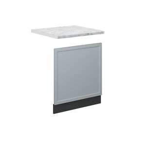 Vicco PŘEDNÍ PANEL Fame-Line Světle modrošedá 60 cm , PD Mramor obraz