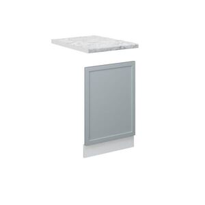 Vicco PŘEDNÍ PANEL Fame-Line Světle modrošedá 45 cm , PD Mramor obraz