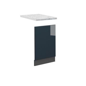 Vicco PŘEDNÍ PANEL Fame-Line Tmavě modrá s vysokým leskem 45 cm , PD Mramor obraz