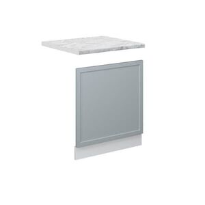 Vicco PŘEDNÍ PANEL Fame-Line Světle modrošedá 60 cm , PD Mramor obraz
