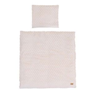 Roba POVLEČENÍ DO KOLÉBKY Frosty Almond 80x80 cm - Beige obraz