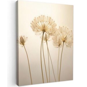 MuchoWow OBRAZ NA PLÁTNĚ Sluneční světlo - Pampeliška - Botanické - Květiny 30x40 cm obraz