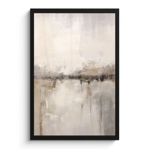 MuchoWow PLAKÁT V RÁMU Moderní umění - Abstraktní - Béžová 40x60 cm obraz