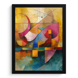 MuchoWow PLAKÁT V RÁMU Umění - abstraktní - moderní 30x40 cm obraz