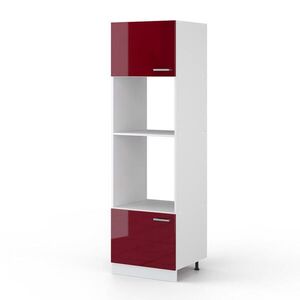 Vicco SKŘÍŇKA NA MIKROVLNNOU TROUBU R-Line Červená vysoký lesk 60 cm obraz