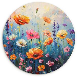 MuchoWow NÁSTĚNNÝ OBRAZ Květiny - Příroda - Akvarel - Umění 30x30 cm obraz