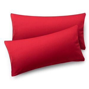 Blumtal POVLAK na polštář Agneta 40/80 cm, sada 2 ks, 100% bavlna, červená obraz