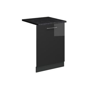 Vicco ČELNÍ PANEL MYČKY Fame-Line Antracitový vysoký lesk 60 cm , PD Antracit obraz