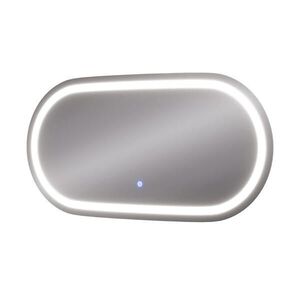 Vicco KOUPELNOVÉ ZRCADLO Miral Sklo 100 x 50 cm s osvětlením čelním světlem obraz