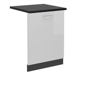 Vicco PŘEDNÍ PANEL R-Line Bílá vysoký lesk 60 cm , PD Antracit obraz