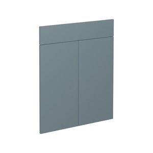 Vicco KUCHYŇSKÁ DVÍŘKA R-Line Modrošedá 59.6 x 70.8 cm nábytková čela pro spodní skříňku se zásuvkami obraz