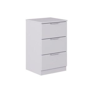 Vicco NOČNÍ STOLEK Fino Bílá 37.6 x 61.8 cm se 3 zásuvkami obraz