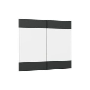 Vicco KUCHYŇSKÁ DVÍŘKA R-Line Antracitový venkovský dům 79.2 x 59 cm nábytková čela pro závěsnou vitrínu obraz