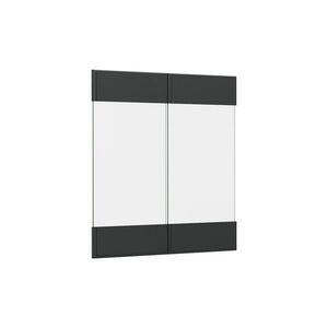 Vicco KUCHYŇSKÁ DVÍŘKA R-Line Antracitový venkovský dům 59.2 x 59 cm nábytková čela pro závěsnou vitrínu obraz