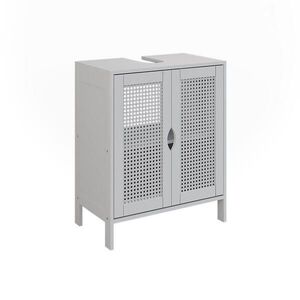 Vicco ZÁKLADNÍ SKŘÍŇKA POD UMYVADLO Liora Bílá 48 x 60 cm se 2 dveřmi obraz