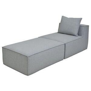 MCW CHAISELONGUE Světle šedá obraz