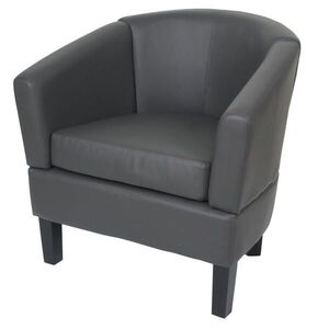 MCW LOUNGE KŘESLO Šedé obraz