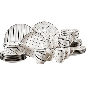 Ritzenhoff Breker KOMBINOVANÁ SOUPRAVA 30dílné, porcelán keramika obraz