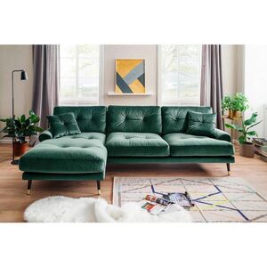 MID.YOU ROHOVÁ SEDAČKA, textil, zelená obraz