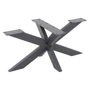 ML-DESIGN STOLOVÁ NOHA Spider 98 x 58 x 43 cm antracit obraz