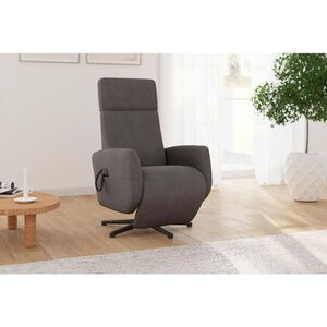 Sit & More RELAXAČNÍ KŘESLO, textil, barvy grafitu obraz