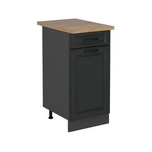 Vicco SPODNÍ SKŘÍŇKA KUCHYŇSKÉ LINKY R-Line Antracitový venkovský dům 40 cm , PD Dub obraz
