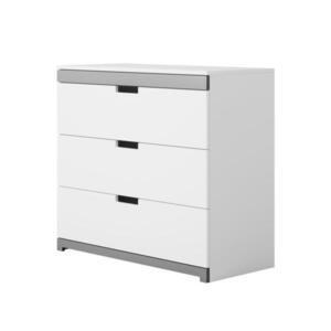 RAUMHIRSCH FURNITURE KOMODA TOMI bílá 100/90/45 obraz