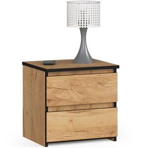 RAUMHIRSCH FURNITURE NOČNÍ STOLEK dub Craft 40/40/35 obraz
