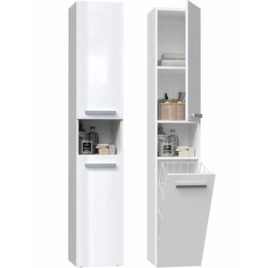 RAUMHIRSCH FURNITURE KOUZELNA SKŘÍŇ Bílá, lesklá bílá 31/174/30 obraz