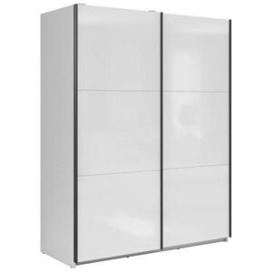 Livetastic SKŘÍŇ S POSOUVACÍMI DVEŘMI, vysoce lesklá bílá, 153, 5/195, 5/60 cm obraz