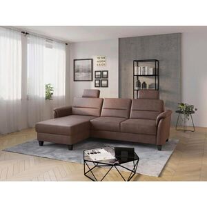 Sit & More ROHOVÁ SEDAČKA, textil, barvy lískového ořechu obraz