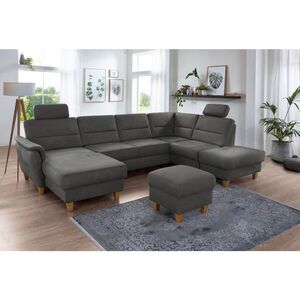 Sit & More SEDACÍ SOUPRAVA, textil, šedá obraz