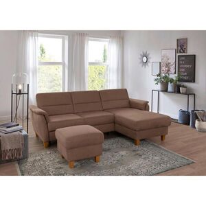 Sit & More ROHOVÁ SEDAČKA, textil, hnědá obraz