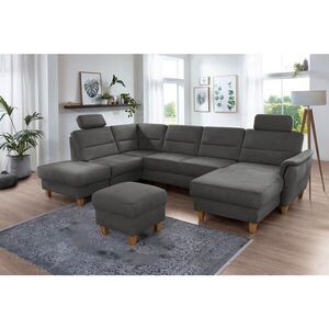 Sit & More SEDACÍ SOUPRAVA, textil, šedá obraz