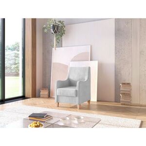 Sit & More KŘESLO, textil, barvy stříbra obraz