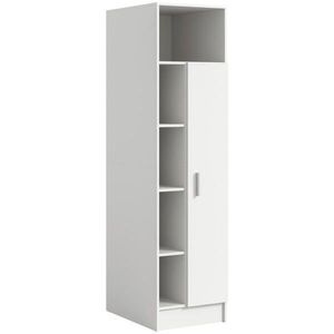 MID.YOU VYSOKÁ SKŘÍŇ, bílá, bílá, 50/195/62 cm obraz