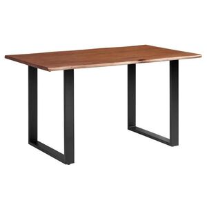 P & B JÍDELNÍ STŮL, akácie, černá, barvy akácie, barvy vlašských ořechů, 160/90/76 cm obraz