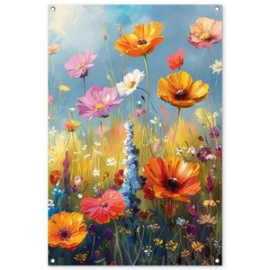 OnlyWow ZAHRADNÍ PLAKÁT Květiny - Příroda - Botanické - Umění 80x120 cm obraz