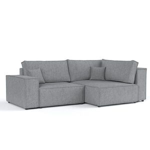 AltaBeds ROHOVÁ SEDAČKA AVION, textil, Šedá obraz