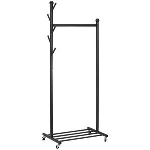 PBJ POJÍZDNÝ ŠATNÍ STOJAN, 68/170/43 cm obraz