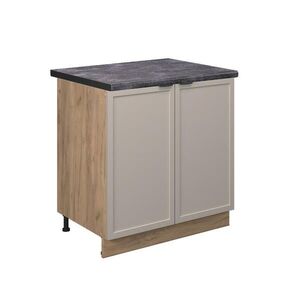 Vicco SKŘÍŇKA POD DŘEZ Fame-Line GreyBeige 80 cm , PD Antracit obraz