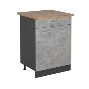 Vicco SPODNÍ SKŘÍŇKA KUCHYŇSKÉ LINKY R-Line Beton 60 cm , PD Dub obraz