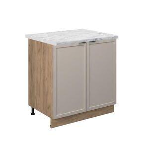 Vicco SKŘÍŇKA POD DŘEZ Fame-Line GreyBeige 80 cm , PD Mramor obraz